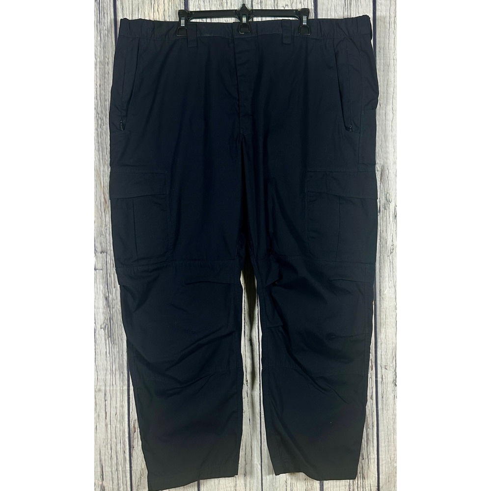 Vertx Mens Black Tactical Cargo Pants Ripstop 46 x 30 X1 C02248 MP403293 EUC